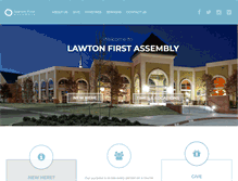Tablet Screenshot of lawtonfirst.org
